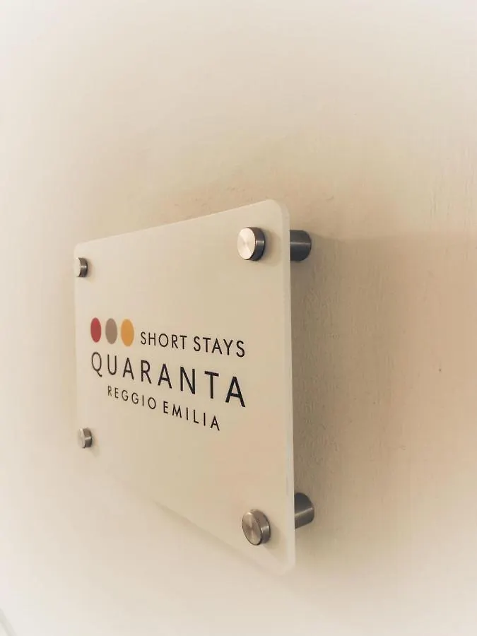 Quaranta Short Stays Reggio Emilia Apartment